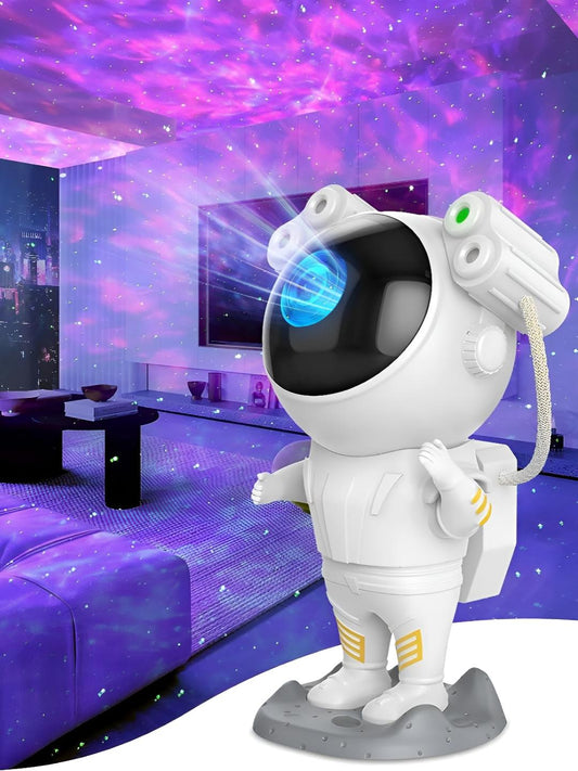 🌌Astronaut Galaxy Star Projector Lamp – Transform Your Room into a Space Galaxy